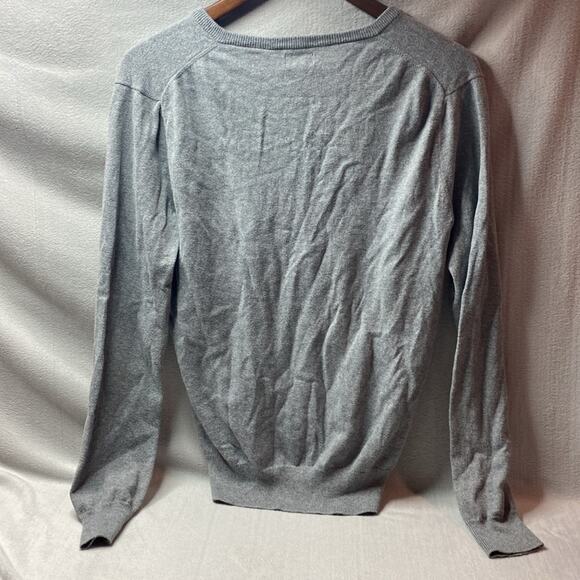 J. Crew the slim one gray cashmere blend sweater size small - Picture 2 of 3